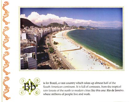 Copacabana Beach, Rio de Janeiro. 60kb