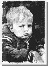 Child on handmade paper